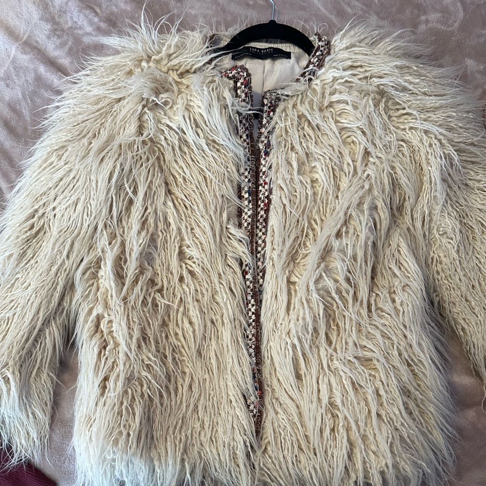 Zara Faux Jacket XS